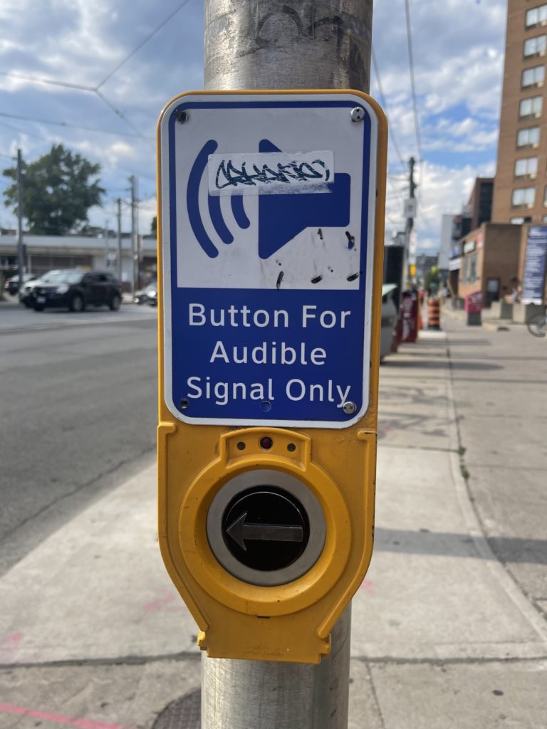 Accessible Pedestrian Signal